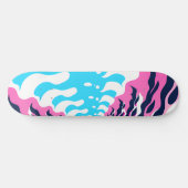 Skateboard Abstract Dream Wave – Vibrant Surreal Flow (Horz)