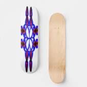 Skateboard Abstract et Arrows (Recto)