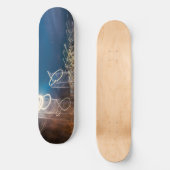 Skateboard Abstract Intentional Camera Movement Night Light T (Recto)
