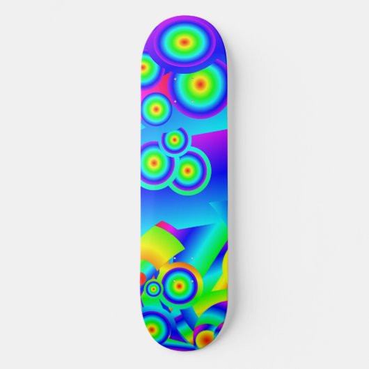 Skateboard Abstract Ocean waves (Recto)