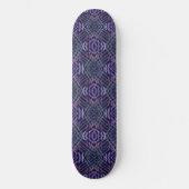 Skateboard Abstract Pattern Art Of Watercolor Brushstrokes (Recto)