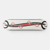 Skateboard Abstract Serpentine Flow (Horz)
