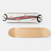 Skateboard Abstract Serpentine Flow (Horz)