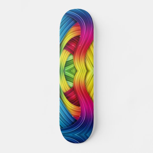 Skateboard Abstrait (Recto)