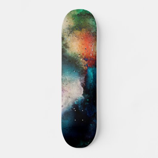 Skateboard Abstrait (Recto)
