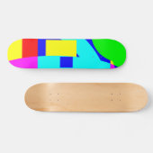 Skateboard Abstrait (Horz)