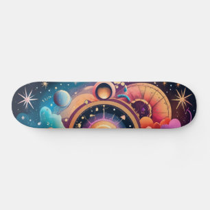 Skateboard Abstrait
