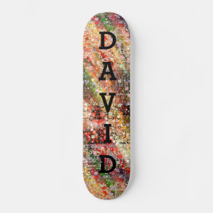 Skateboard Abstrait