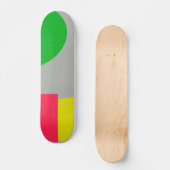 Skateboard Abstrait (Recto)