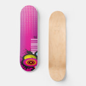 Skateboard Abstrait (Recto)