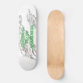 Skateboard abstrait (Recto)