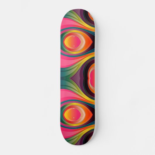 Skateboard Abstrait (Recto)