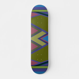 Skateboard Abstrait #575
