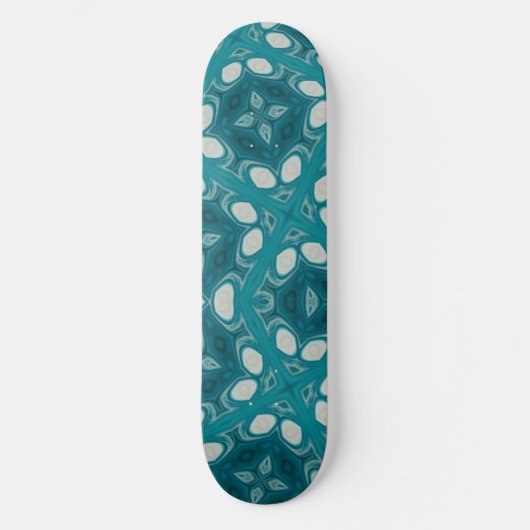 Skateboard Abstrait bleu (Recto)