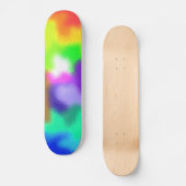 Skateboard Abstrait coloré (Recto)