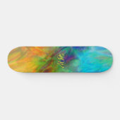 Skateboard Abstrait Coloré (Horz)