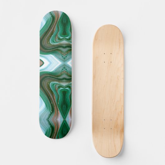 Skateboard Abstrait coloré (Recto)