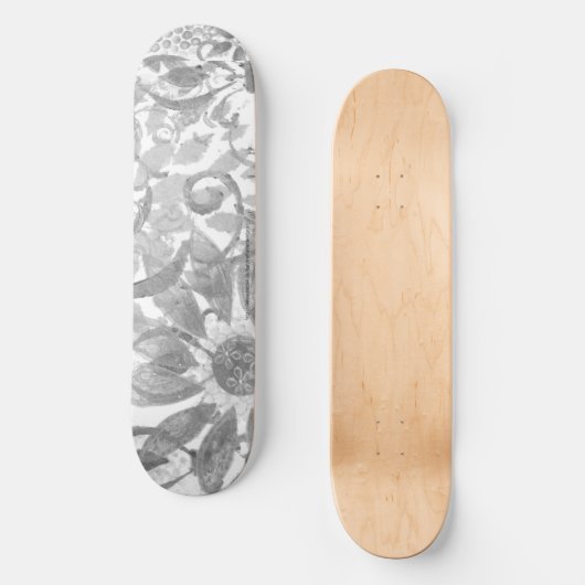 Skateboard Abstrait Couches Superposées (Recto)