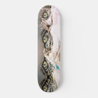 Skateboard Abstrait Crocodile Eyes