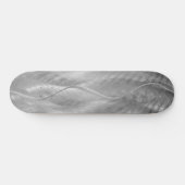 Skateboard Abstrait en acier inoxydable brossé (Horz)