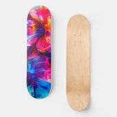 Skateboard Abstrait Garden Bloom (Recto)
