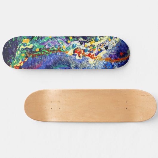 Skateboard Abstrait intégré (Horz)
