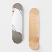 Skateboard Abstrait minimaliste Boho (Recto)