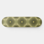 Skateboard Abstrait Olive Green Flower Motif sans couture (Horz)
