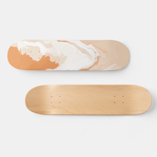 Skateboard Abstrait Pastel Paint Ginger Edition (Horz)