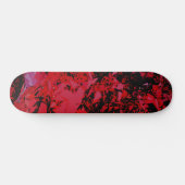 Skateboard Abstrait Red Shatter (Horz)