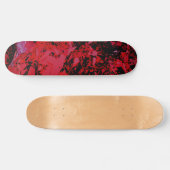 Skateboard Abstrait Red Shatter (Horz)