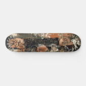 Skateboard Abstrait rustique avec une ligne de graffiti compl (Horz)