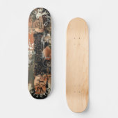 Skateboard Abstrait rustique avec une ligne de graffiti compl (Recto)