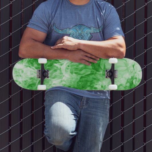 Skateboard Abstrait vert de 8 1/2 po (Extérieur 3)