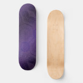 Skateboard Acceptation | Médaillons de méditation violette (Recto)