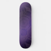 Skateboard Acceptation | Médaillons de méditation violette (Recto)