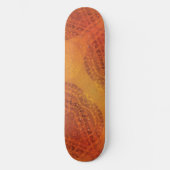 Skateboard Acceptation | Médaillons de saumons rouges orange (Recto)