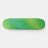 Skateboard Acceptation | Motif de Shibori jaune bleu (Horz)