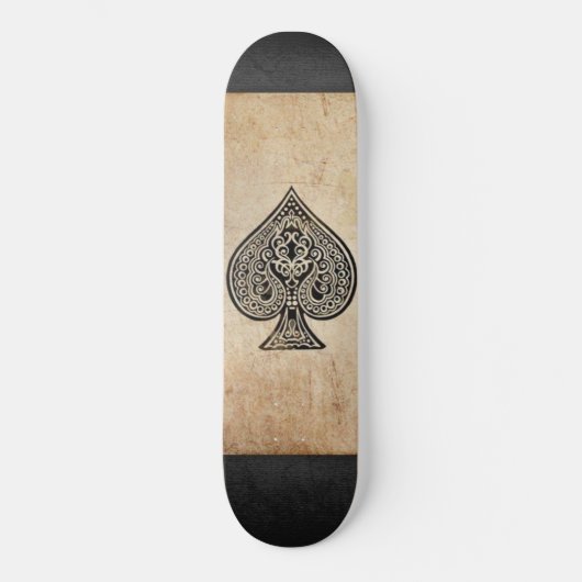 Skateboard Ace of spades (Recto)