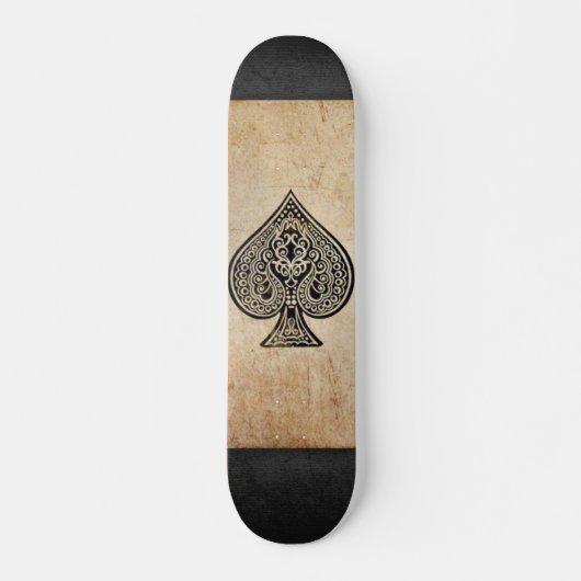 Skateboard Ace of spades (Devant)