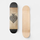 Skateboard Ace of spades (Recto)