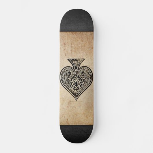 Skateboard Ace of spades (Recto)