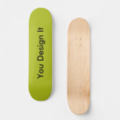 Skateboard Acid Green (Recto)