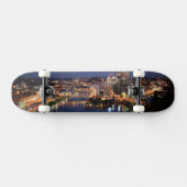 Skateboard Acier et sandwich à indigo (Horz)