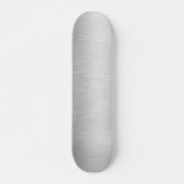 Skateboard Acier inoxydable en aluminium balayé texturisé (Devant)