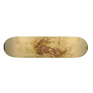Skateboard Acte sexuel d'un homme et d'une femme hemisected