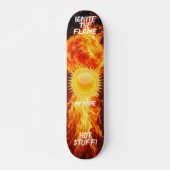 Skateboard Activer la flamme (Devant)