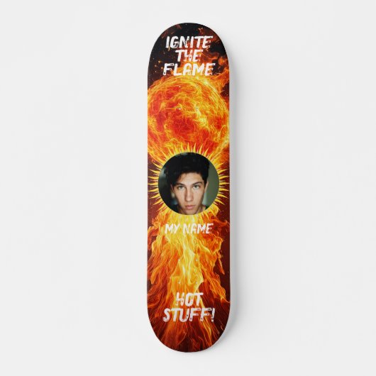 Skateboard Activer la flamme (Devant)