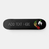 Skateboard ADD TEXT Lion  (Horz)