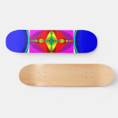 Skateboard ADN - Art fractal (Horz)